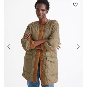 Madewell Reversible Quilted Liner Jacket MA286 XS